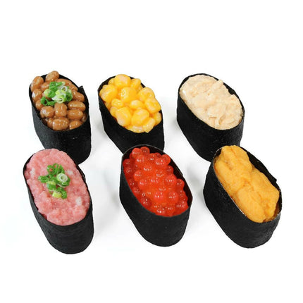 Sushi x 6 - Japanese Handmade Food Sample