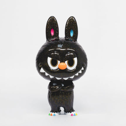 Cowawa ZWA (Black Gliter) by kasing lung x how2work hk Art Toy Figure Labubu Universe Collectible