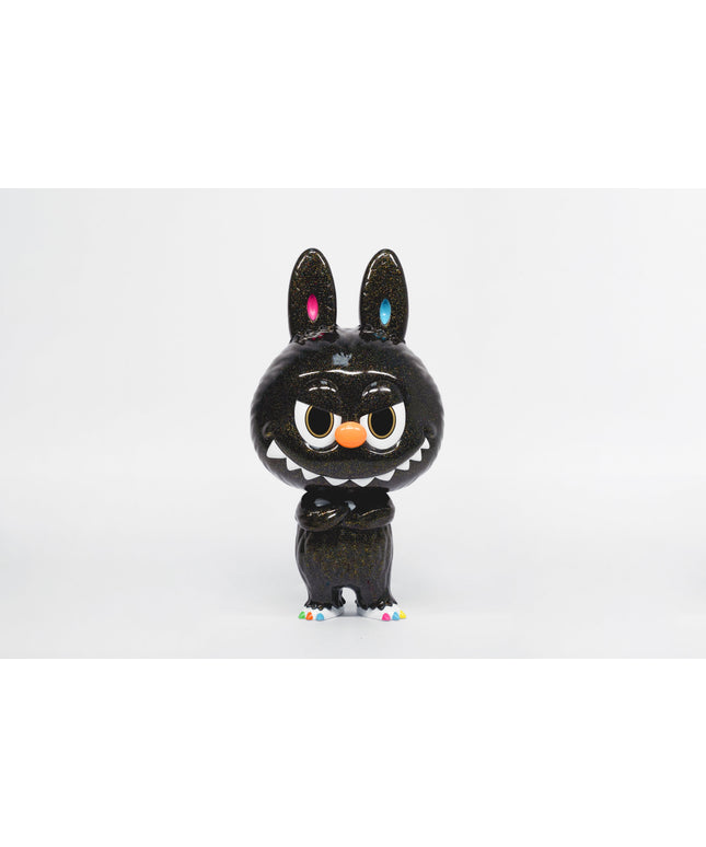 Cowawa ZWA (Black Gliter) by kasing lung x how2work hk Art Toy Figure Labubu Universe Collectible