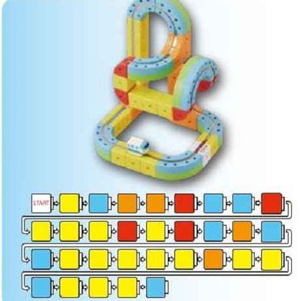 Sunsmile Rail Cube Starter Set Puzzle Blocks Japan Educational Toy Kids Gift - Picks Japan