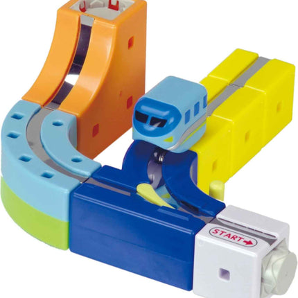 Sunsmile Rail Cube Elevator Set Puzzle Blocks Japan Educational Toy Kids Gift - Picks Japan