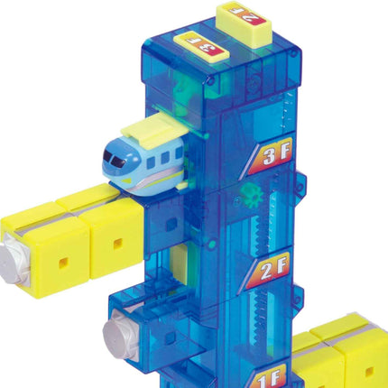 Sunsmile Rail Cube Elevator Set Puzzle Blocks Japan Educational Toy Kids Gift - Picks Japan