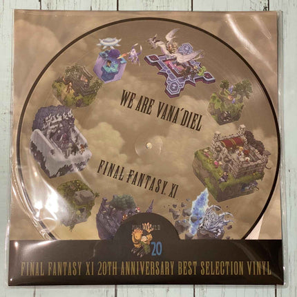 FINAL FANTASY XI 20TH ANNIVERSARY BEST SELECTION Vinyl LP Soundtrack Picture Disc - Picks Japan