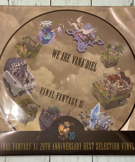 FINAL FANTASY XI 20TH ANNIVERSARY BEST SELECTION Vinyl LP Soundtrack Picture Disc - Picks Japan
