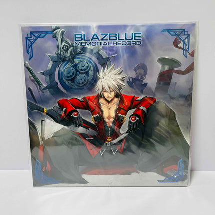BLAZBLUE MEMORIAL RECORD Blue Vinyl LP Limited Edition Daisuke Ishiwatari - Picks Japan