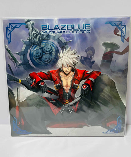 BLAZBLUE MEMORIAL RECORD Blue Vinyl LP Limited Edition Daisuke Ishiwatari - Picks Japan