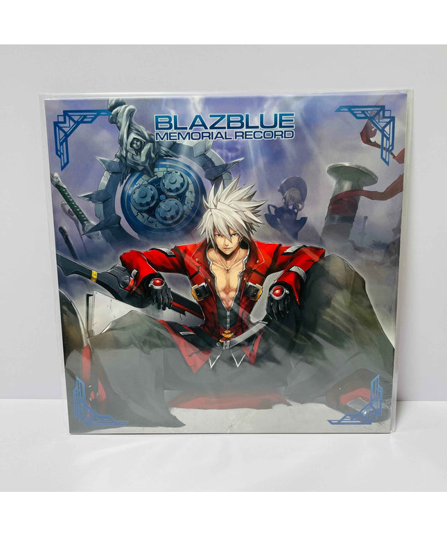 BLAZBLUE MEMORIAL RECORD Blue Vinyl LP Limited Edition Daisuke Ishiwatari - Picks Japan