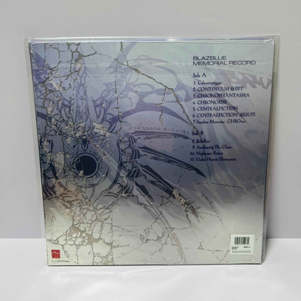 BLAZBLUE MEMORIAL RECORD Blue Vinyl LP Limited Edition Daisuke Ishiwatari - Picks Japan