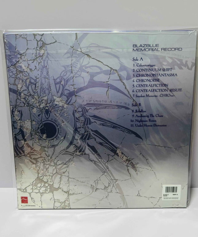 BLAZBLUE MEMORIAL RECORD Blue Vinyl LP Limited Edition Daisuke Ishiwatari - Picks Japan