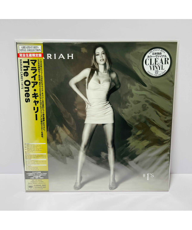 Mariah Carey The Ones Japan Pressing Clear Vinyl 2LP Record with OBI - Picks Japan