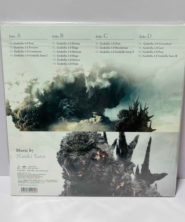 Original Soundtrack Godzilla Minus One -1.0 Vinyl Record 2LP Japan Pressing - Picks Japan