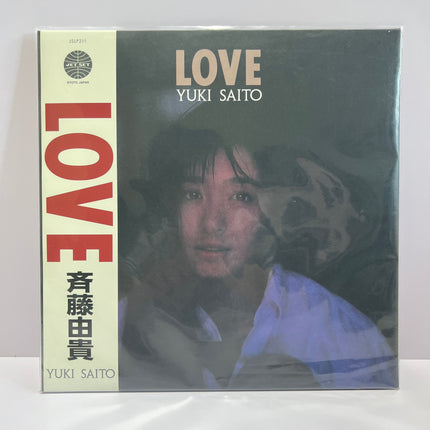 Yuki Saito LOVE Vinyl LP Record Limited Edition with OBI