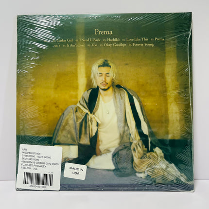 Fujii Kaze Prema UO Exclusive highlighter yellow Vinyl LP Record Limited Edition