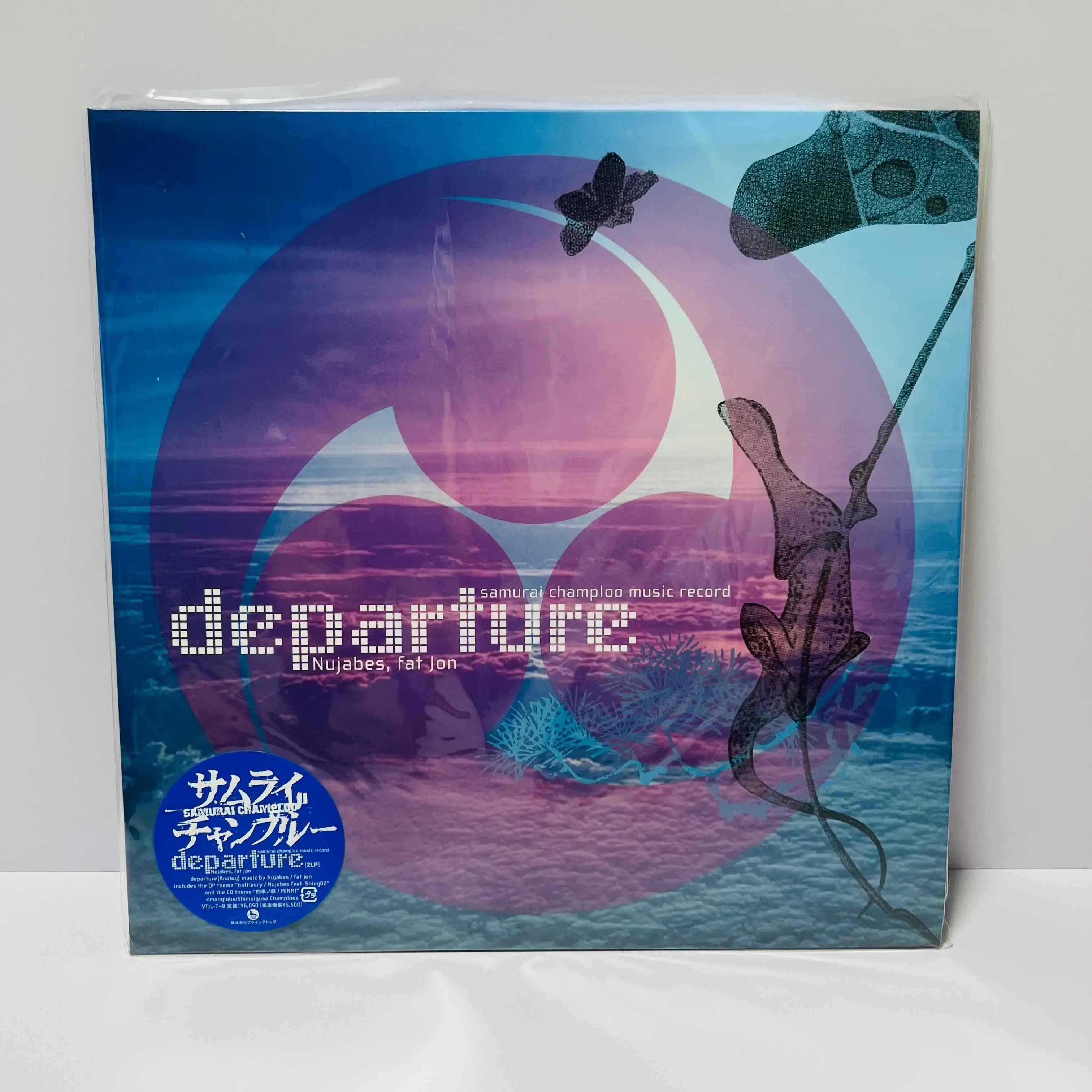 Nujabes samurai champloo music record departure Vinyl 2LP Nujabes samurai champloo music record departure Vinyl 2LP