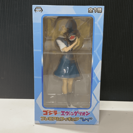 SEGA Godzilla vs Evangelion Premium Figure Rei Asuka 2 Type Set 2016 Prize - Picks Japan