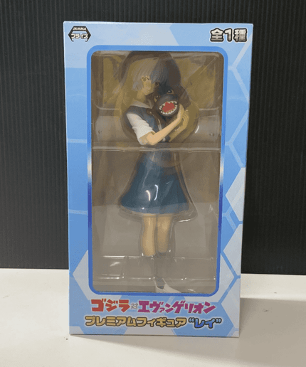 SEGA Godzilla vs Evangelion Premium Figure Rei Asuka 2 Type Set 2016 Prize - Picks Japan