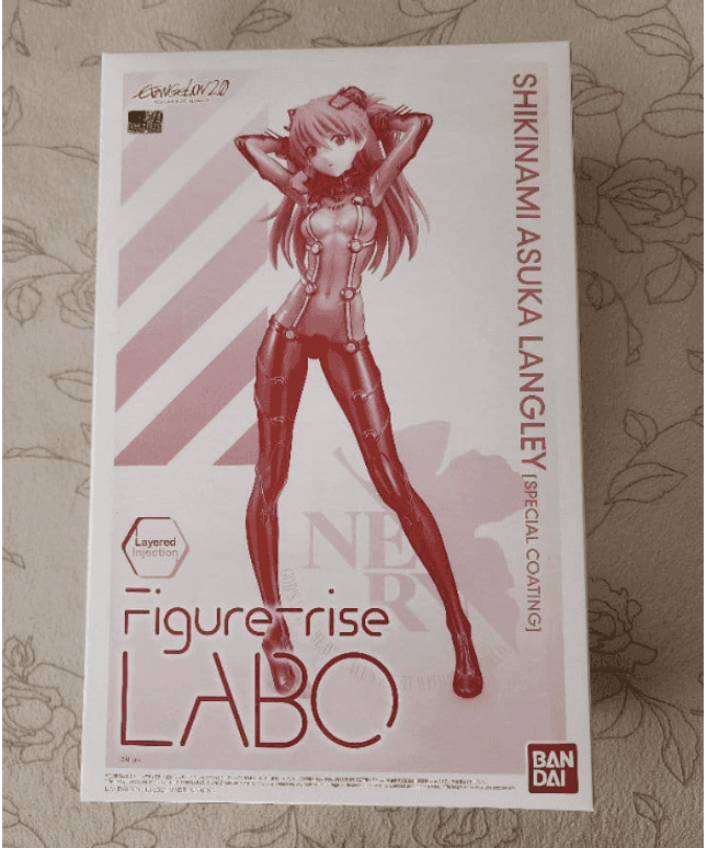Figure-rise LABO Evangelion Shikinami Asuka Langley Special Coating Kit Bandai - Picks Japan