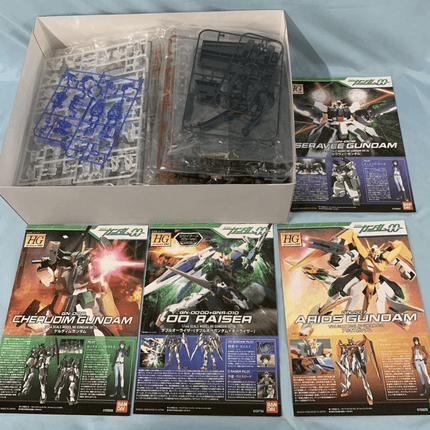 Bandai 1/144 HG Gundam 00 2nd Season MS Set Clear Color Event Limited Ver. - Picks Japan