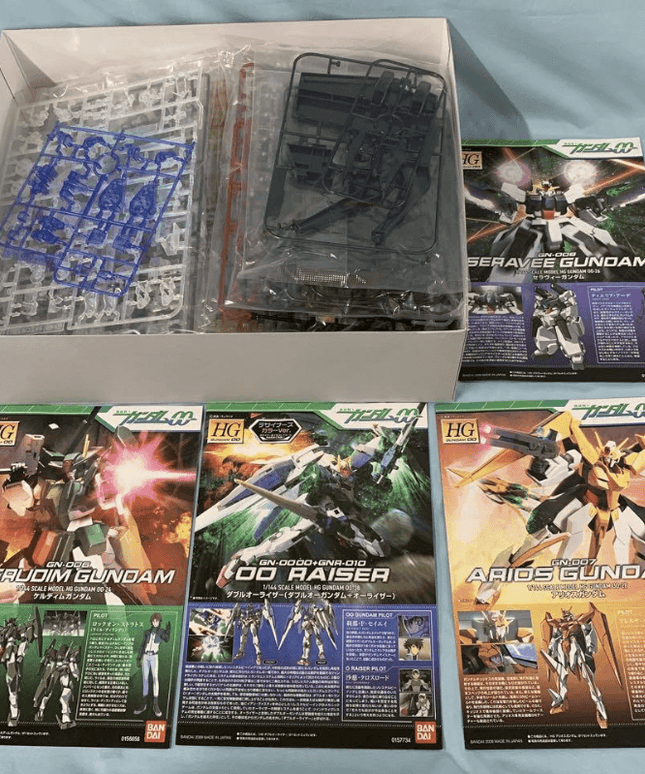 Bandai 1/144 HG Gundam 00 2nd Season MS Set Clear Color Event Limited Ver. - Picks Japan