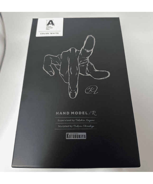 KOTOBUKIYA ARTIST SUPPORT ITEM Hand Model R GRAY Action Figure - Picks Japan