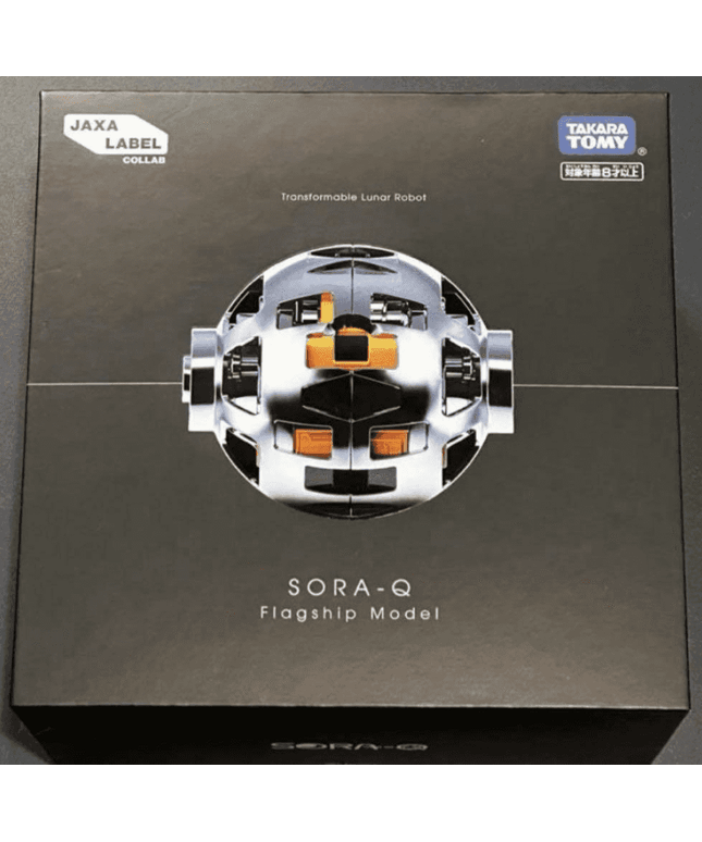 TAKARA TOMY SORA Q Flagship Model Moon Exploration Robot Figure 2023 - Picks Japan