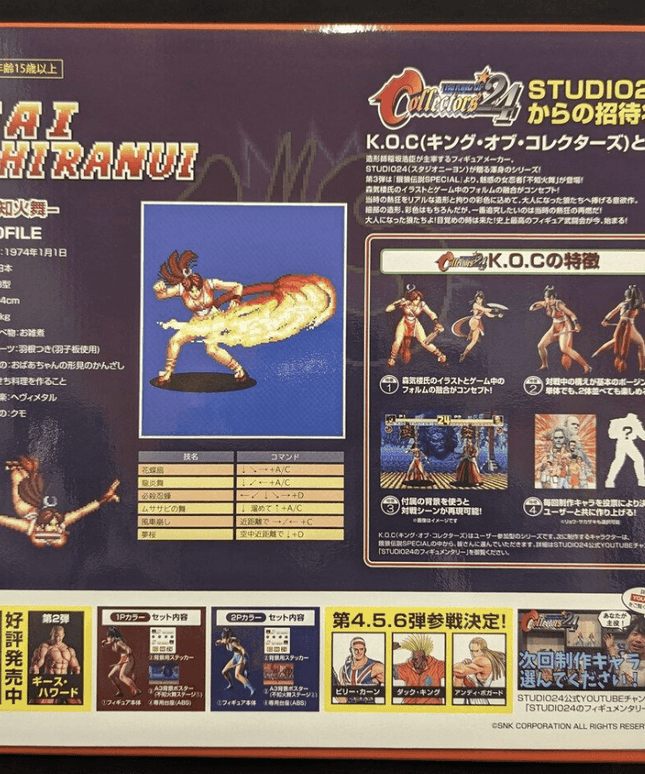 Fatal Fury Special The King of Collectors 24 No.3 Shiranui Mai Normal Figure - Picks Japan