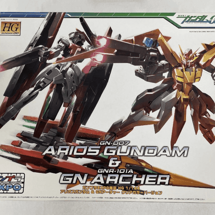 HG 1/144 Arios Gundam & GN Archer Clear Color Ver. Expo Limited - Picks Japan