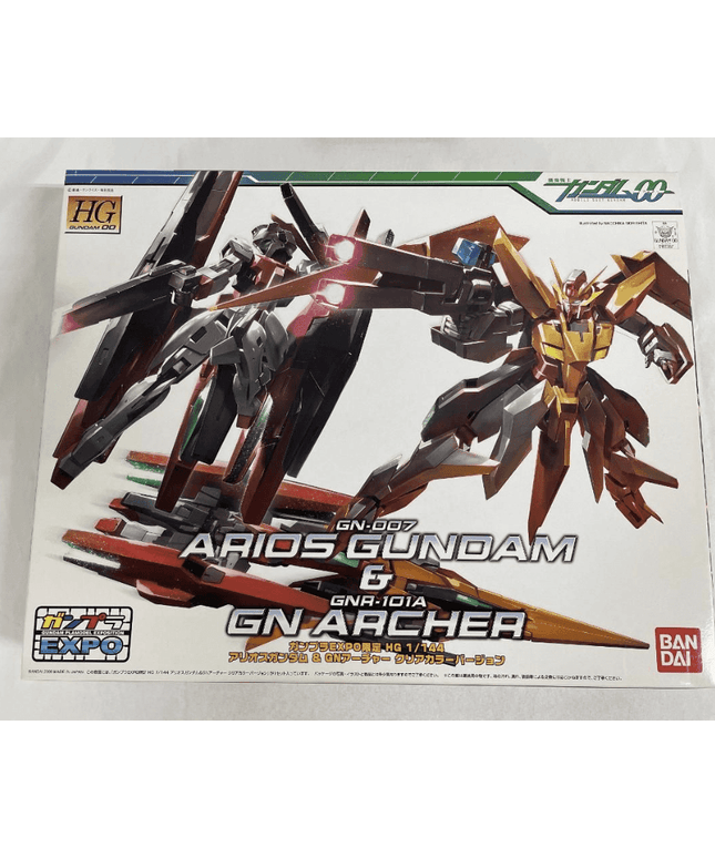 HG 1/144 Arios Gundam & GN Archer Clear Color Ver. Expo Limited - Picks Japan