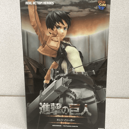 Real Action Heroes Attack On Titan Eren Yeager 1/6 Scale Action Figure Unopened - Picks Japan