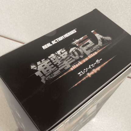 Real Action Heroes Attack On Titan Eren Yeager 1/6 Scale Action Figure Unopened - Picks Japan