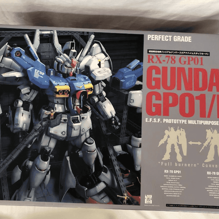 RX-78 GP01 Gundam GP01/Fb 1/60 Scale Perfect Model Kit Bandai Unassembled - Picks Japan