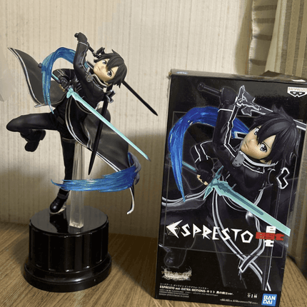 Sword art Online ESPRESTO est Extra Motions Kirito Black Knight figure - Picks Japan