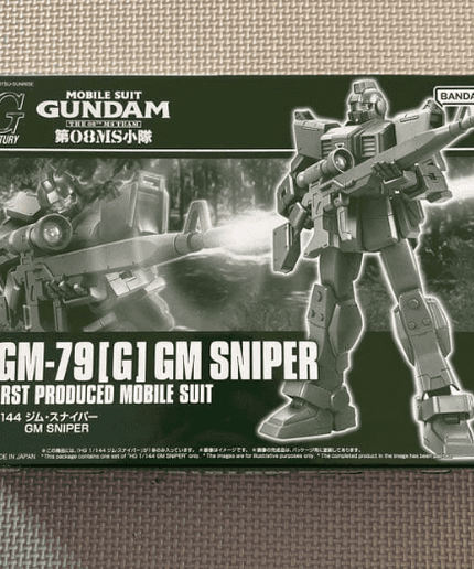 HG 1/144 Mobile Suit Gundam The 08th MS Team GM Sniper Model kit - Picks Japan