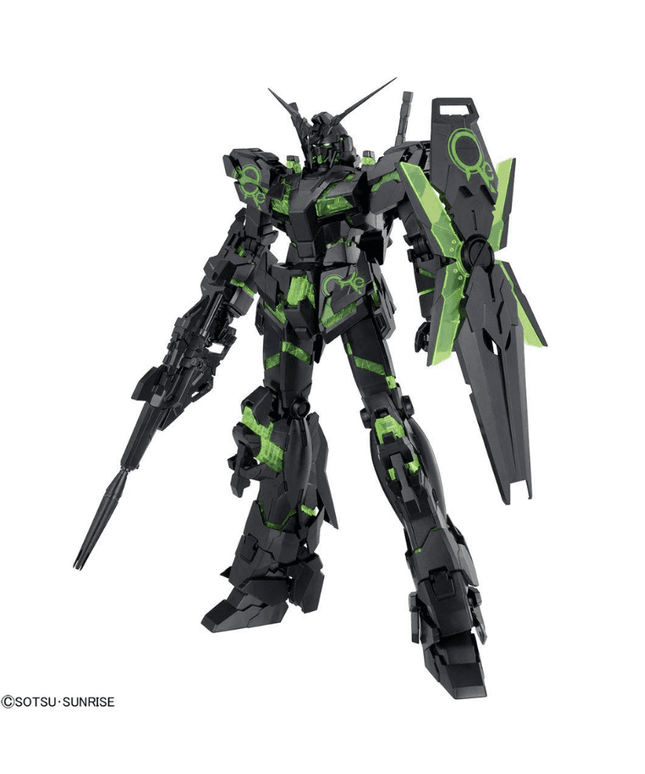 1/100 Unicorn Gundam Recirculation Color/Clear Neon Green - Picks Japan