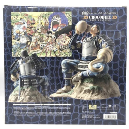 ONE PIECE D.P.C.F-DX DOOR PAINTING COLLECTION FIGURE Crocodile Samurai Ver. - Picks Japan