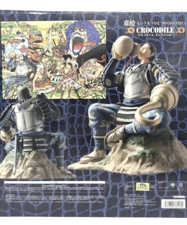 ONE PIECE D.P.C.F-DX DOOR PAINTING COLLECTION FIGURE Crocodile Samurai Ver. - Picks Japan