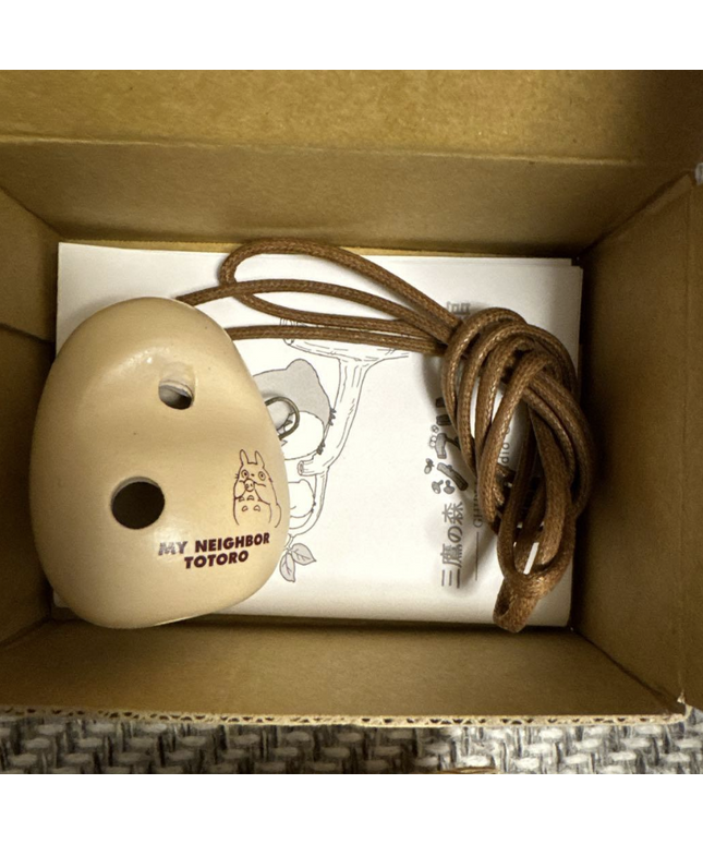 My Neighbor Totoro Earthen flute Ocarina Studio Ghibli Museum Limited Japan