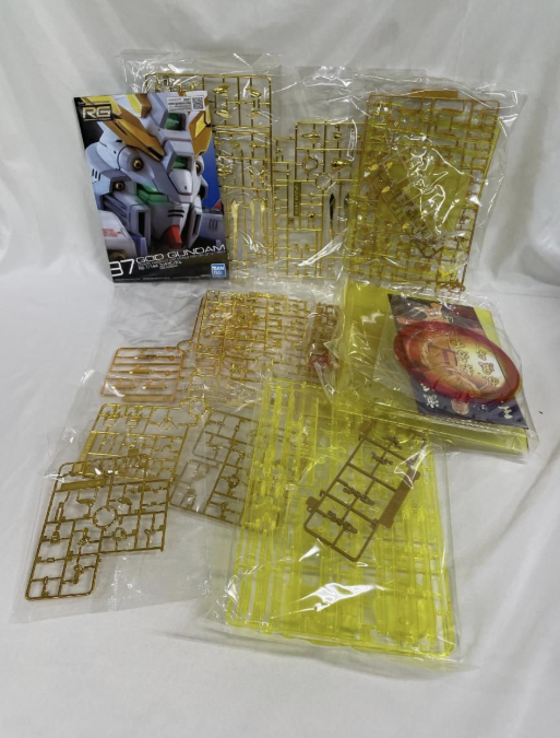 RG 1/144 God Gundam Hyper Mode The Gundam Base Limited Gold Ver. G Gundam