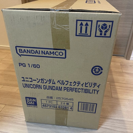 PG 1/60 Unicorn Gundam Perfectibility Model Kit Premium Bandai Japan