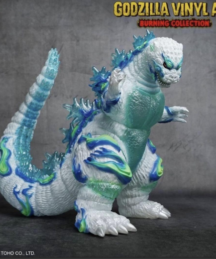 Burning Godzilla 1995 Frog Tree Ukiyo-e ONIBI Godzilla Caravan Limited DesuGoji