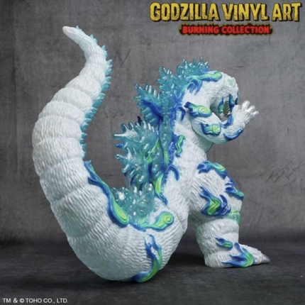 Burning Godzilla 1995 Frog Tree Ukiyo-e ONIBI Godzilla Caravan Limited DesuGoji