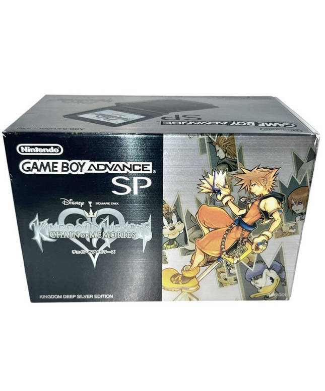 Game Boy Advance SP Kingdom Hearts Chain of Memories Limited Console Boxed