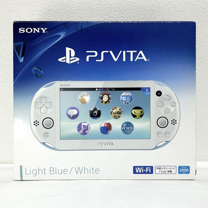 Sony PlayStation Vita Wi-Fi model lime green white PCH-2000ZA13 Console PS JP