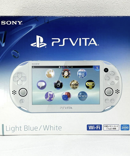 Sony PlayStation Vita Wi-Fi model lime green white PCH-2000ZA13 Console PS JP