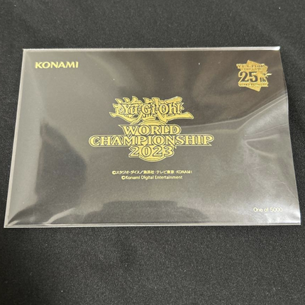 YuGiOh WCS2023 Promo Dark Magician Girl Magic Cylinder Quarter Century NEW