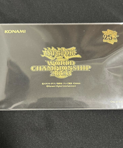 YuGiOh WCS2023 Promo Dark Magician Girl Magic Cylinder Quarter Century NEW