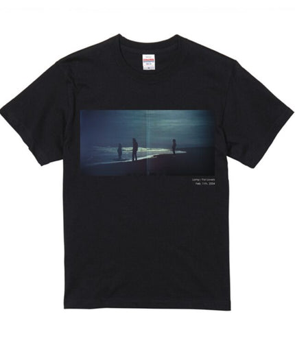 Lamp LIVE TOUR For Lovers inner gatefold Limited Black T-shirt Shibuya-kei XL size