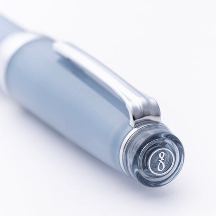 Sailor Hachimonjiya Ginzan Snow Gray Fountain Pen 21K Nib MF