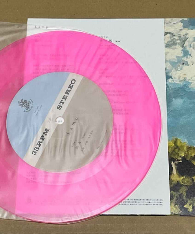 Lamp Tabibito Place in my dream Pink Vinyl Record 7 inch EP Limited edition - Picks Japan