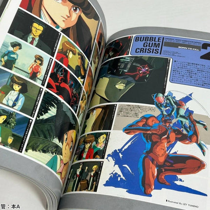 Bubblegum Crisis Complete OVA Art Book (1991 B-Club Special) — Kenichi Sonoda | Film Story, Interviews, Setting Materials – Japan Release